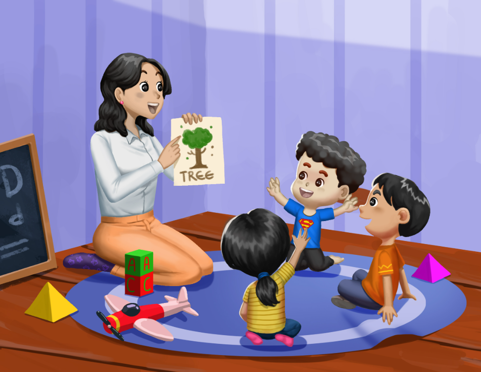 Membangun Kemampuan Bahasa Anak di Usia Dini: Program Pembelajaran di TK Kemala Bhayangkari 4 Gianyar